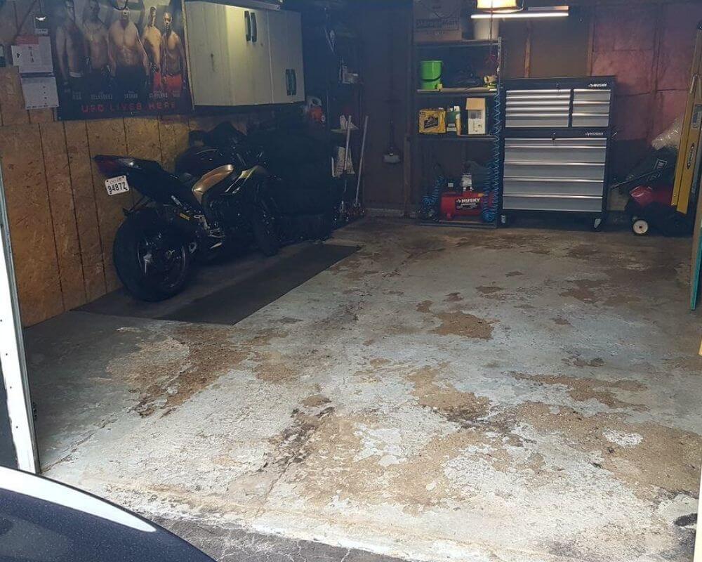Ajax Garage Transformation Before
