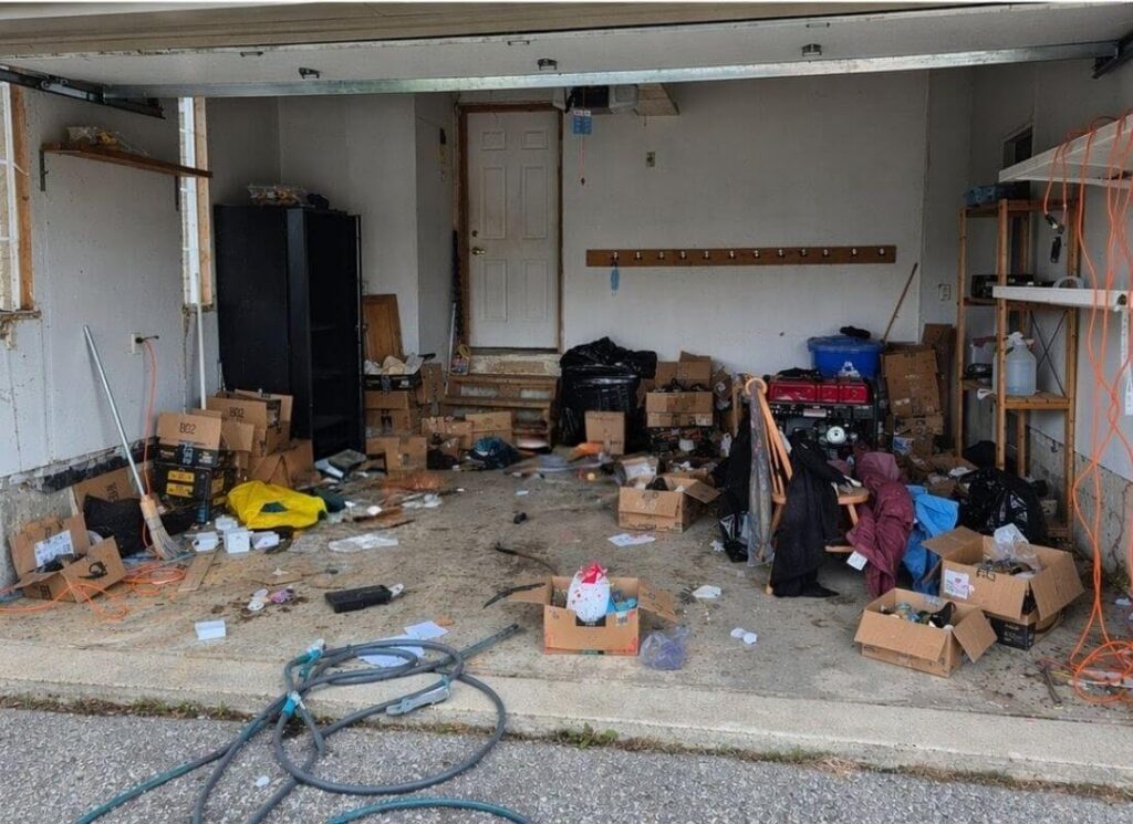Bowmanville Garage Cleanup Before